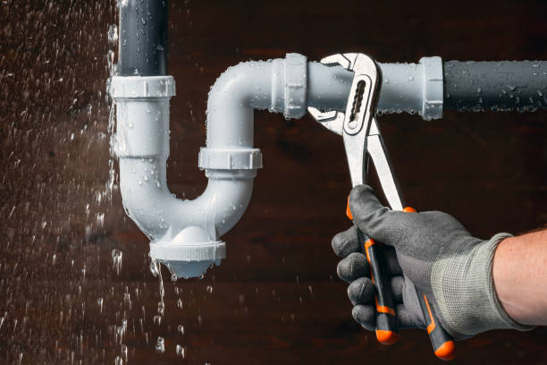 Professional Sewer Line Repair technician working in Wingate, IN